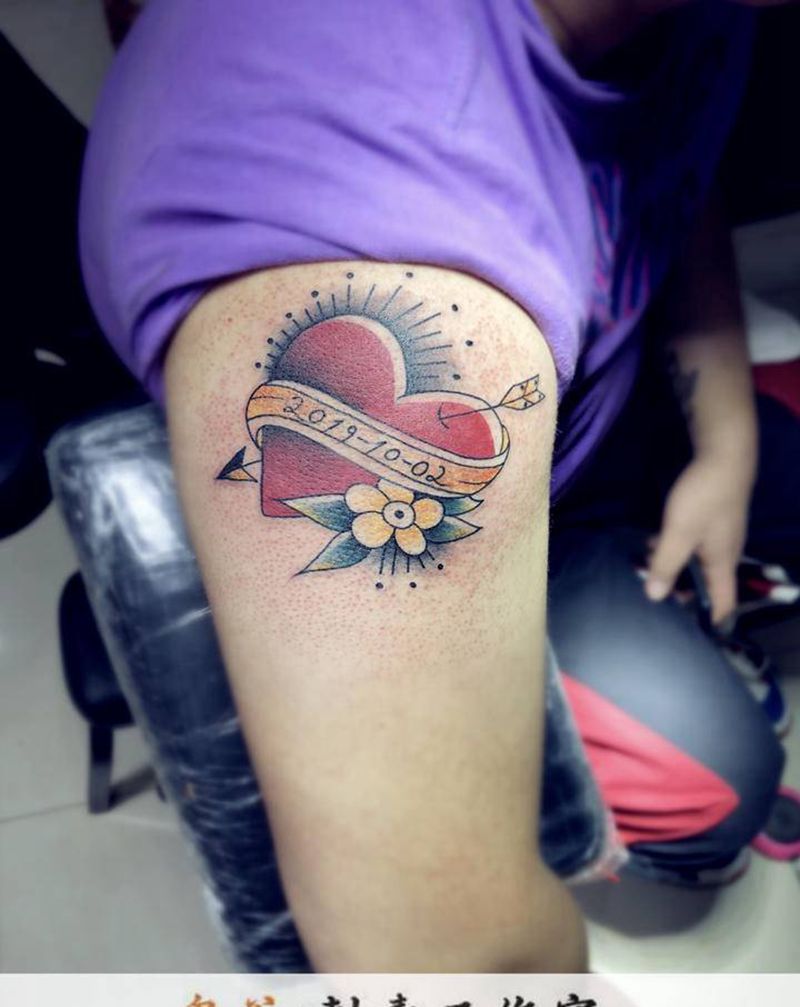 ❤️纹身图片_Old School纹身图案