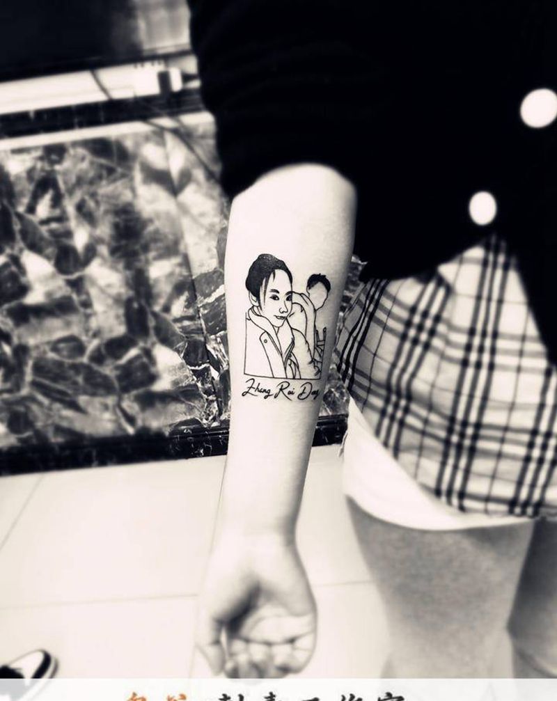 简笔画纹身图片_Old School纹身图案