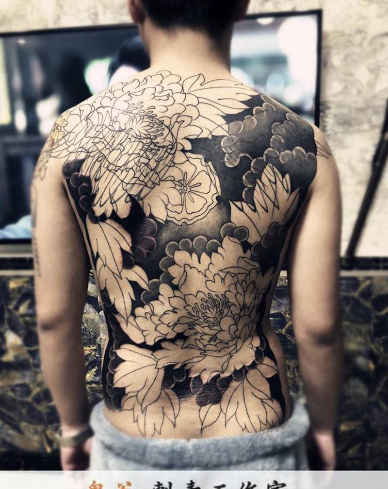 遮盖纹身图片_老传统纹身图案