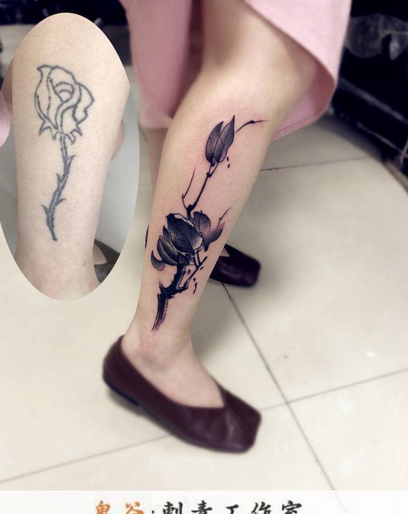 遮盖纹身图片_新传统老传统纹身图案