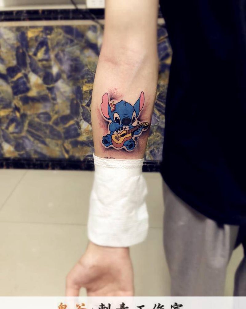 卡通纹身图片_新传统纹身图案