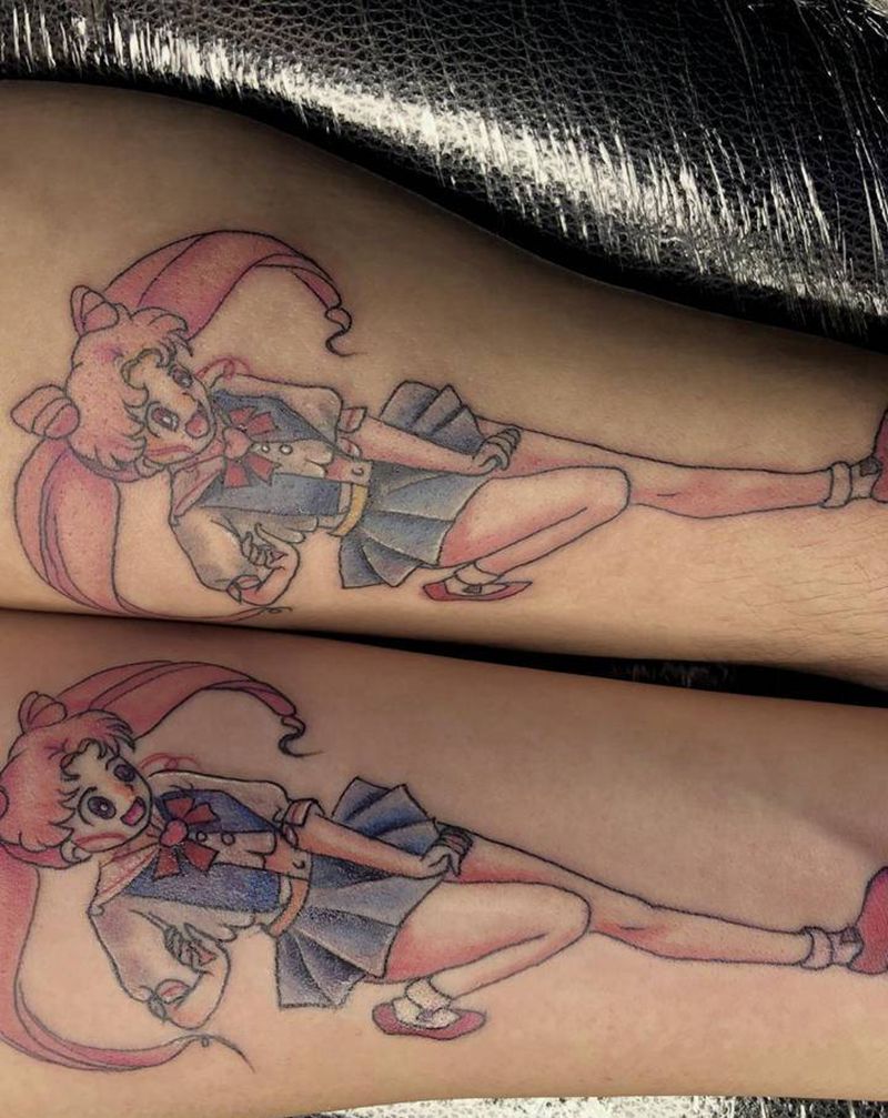 美少女战士纹身图片_手臂手部New SchoolOld School纹身图案