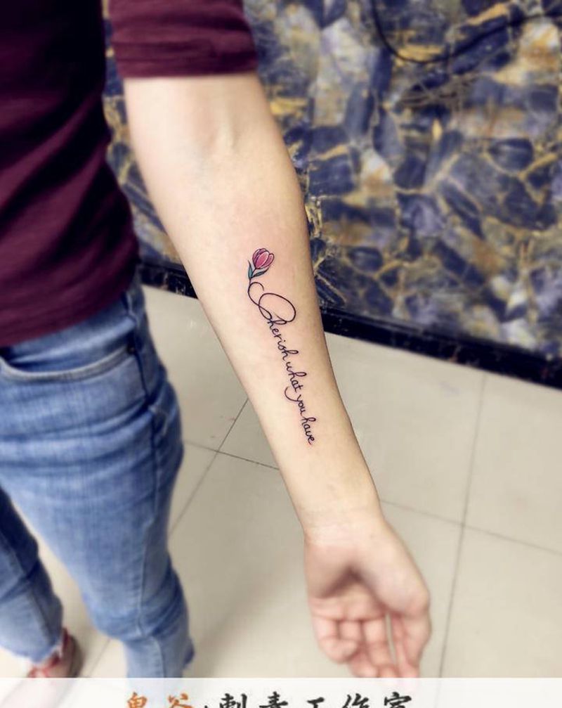 英文纹身图片_新传统纹身图案