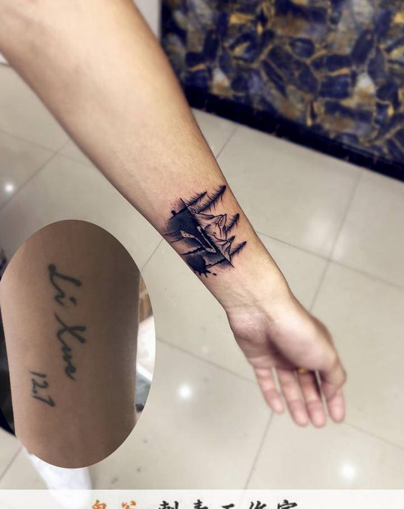 小图2纹身图片_新传统纹身图案