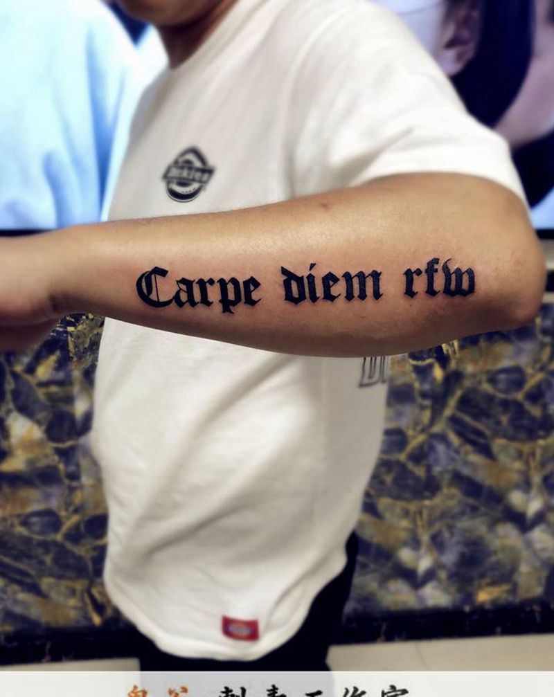 哥特纹身图片_新传统纹身图案