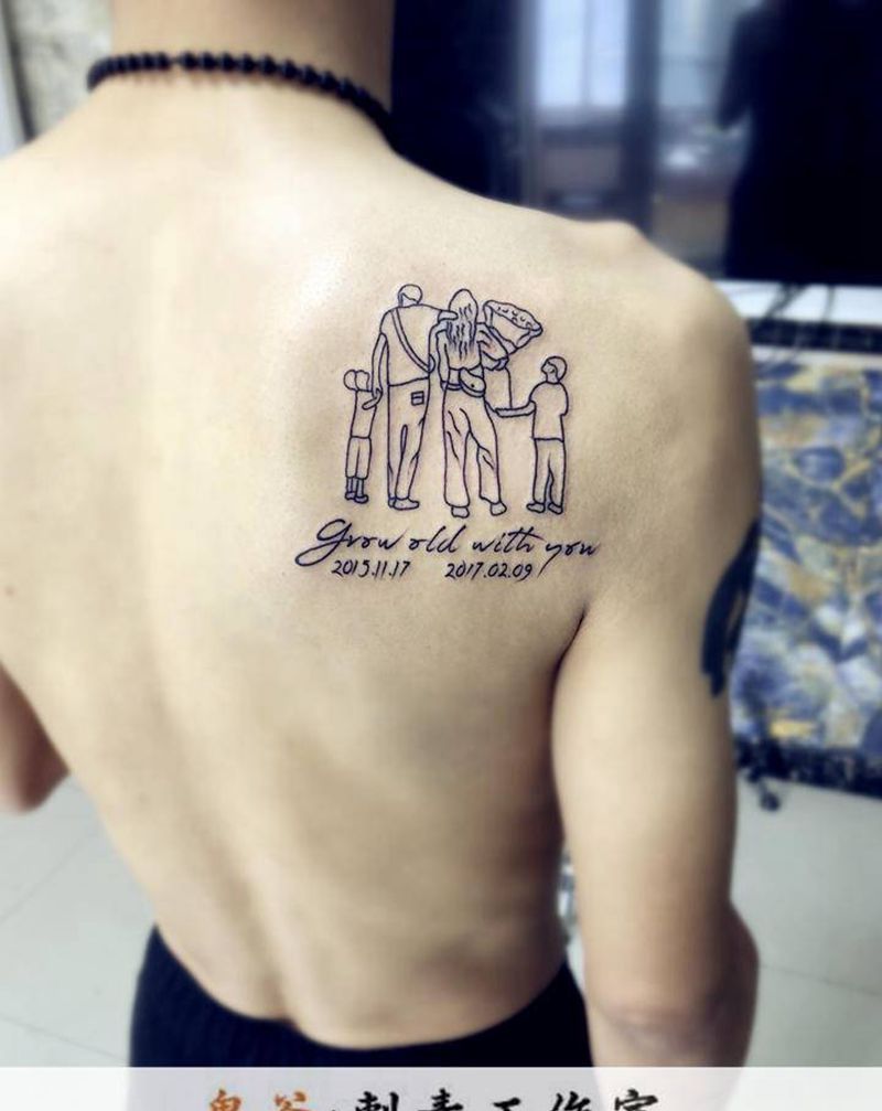 记录纹身图片_新传统纹身图案