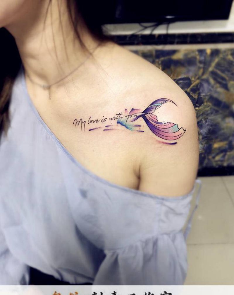 锁骨纹身图片_新传统纹身图案