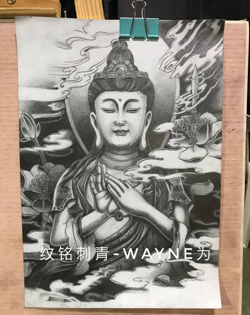 临摹练习纹身图片_新传统纹身图案