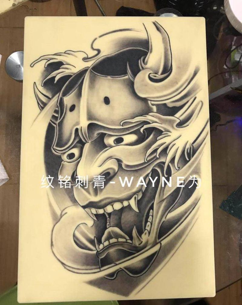 般若纹身图片_新传统纹身图案