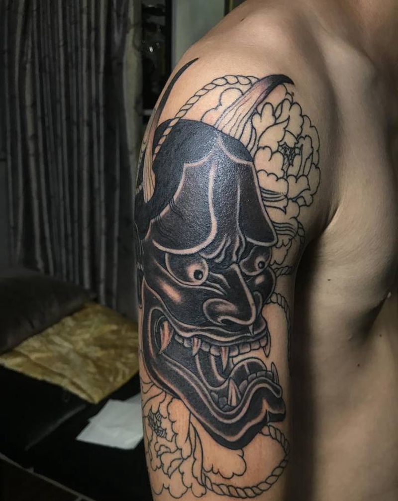 般若纹身图片_手臂纹身图案