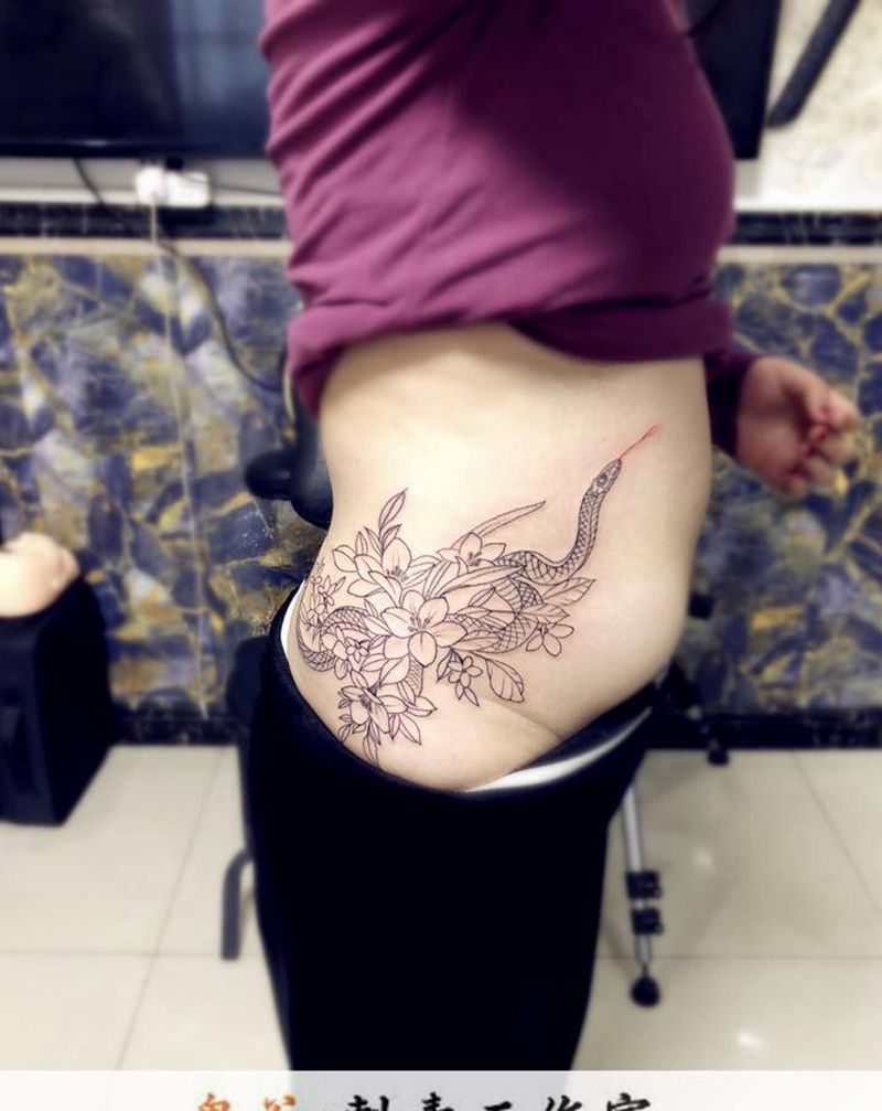 未完成纹身图片_新传统纹身图案