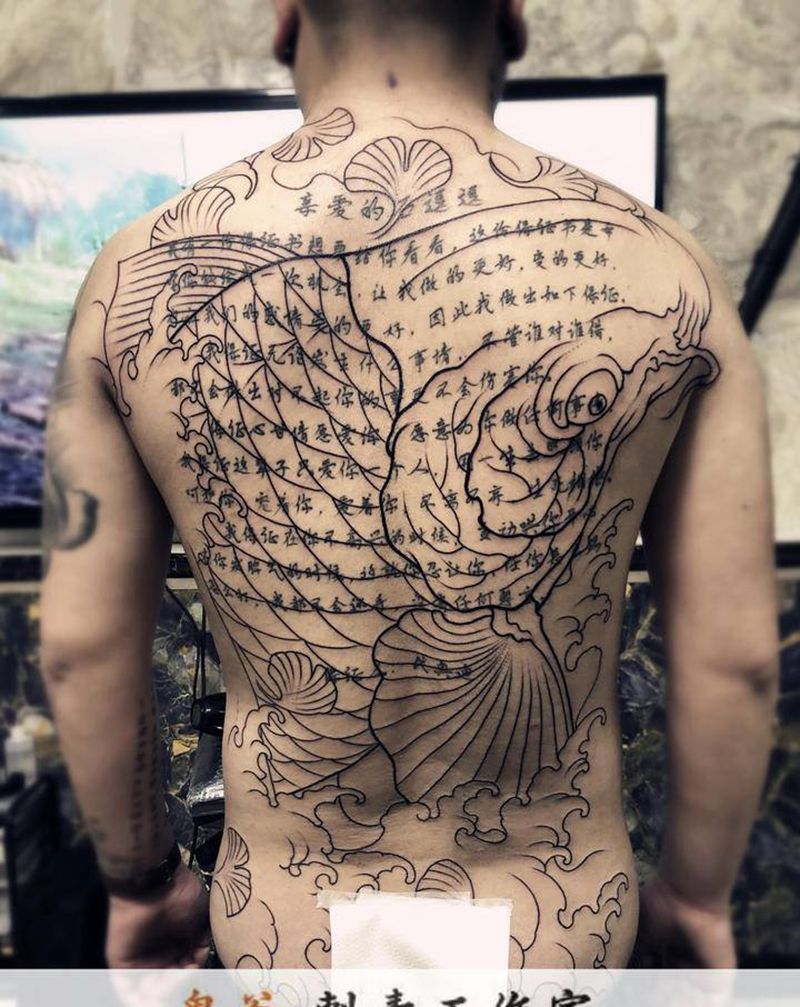 遮盖纹身图片_新传统纹身图案