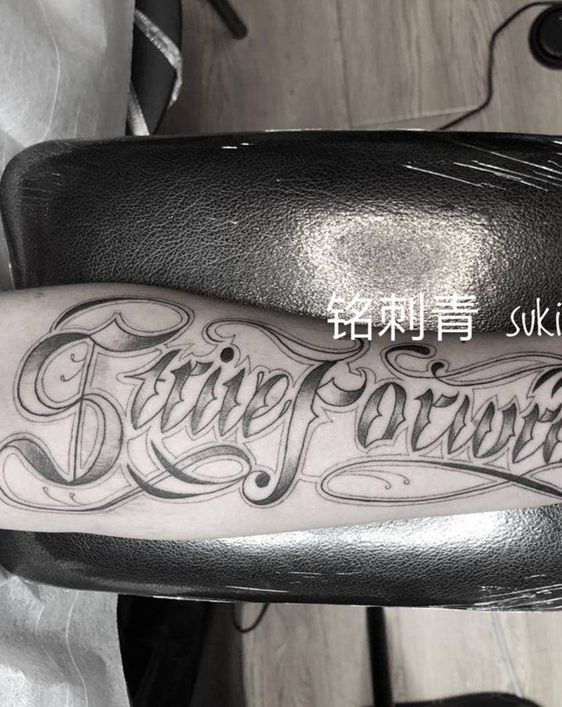 奇卡诺设计纹身图片_手臂Old School纹身图案