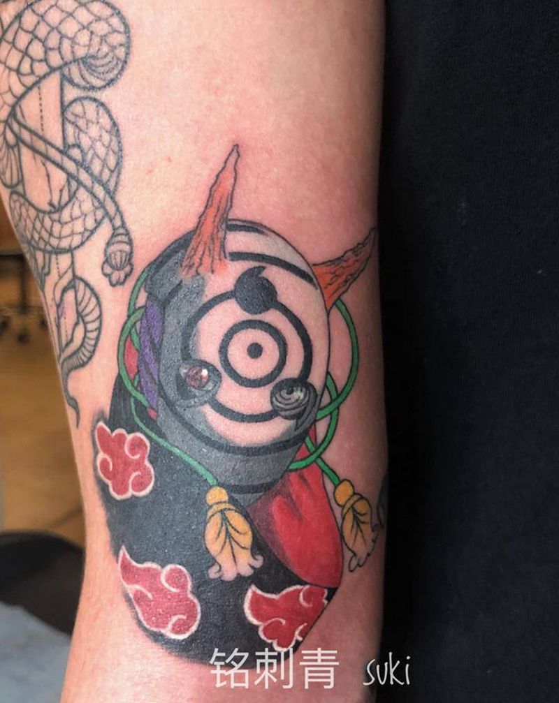 火影纹身纹身图片_手臂Old School纹身图案