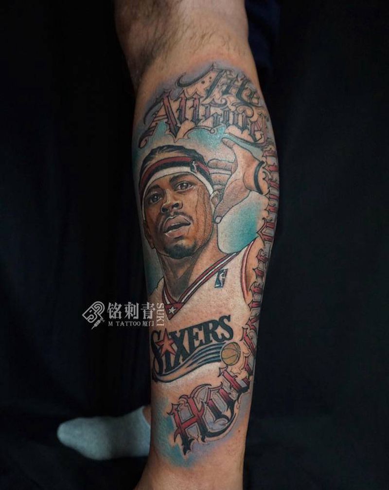 艾佛森纹身图片_脚部New School欧洲新传统纹身图案