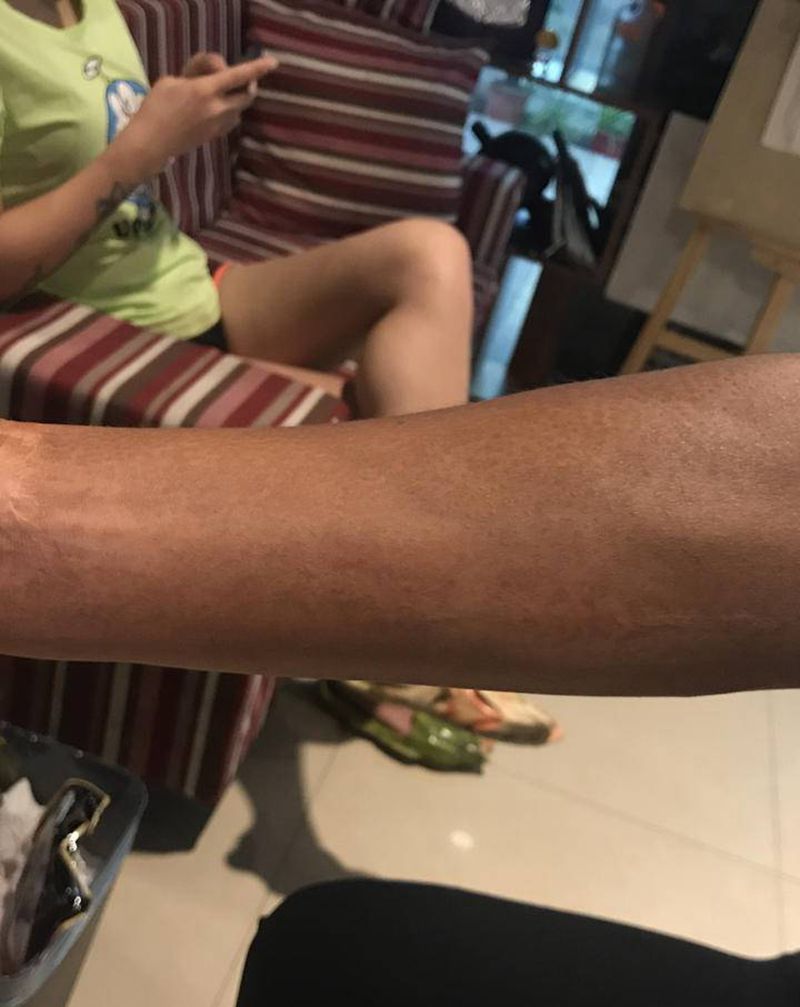 遮盖纹身图片_手部纹身图案