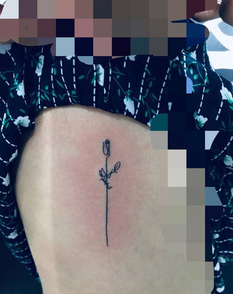 吱吱纹身图片_手臂纹身图案