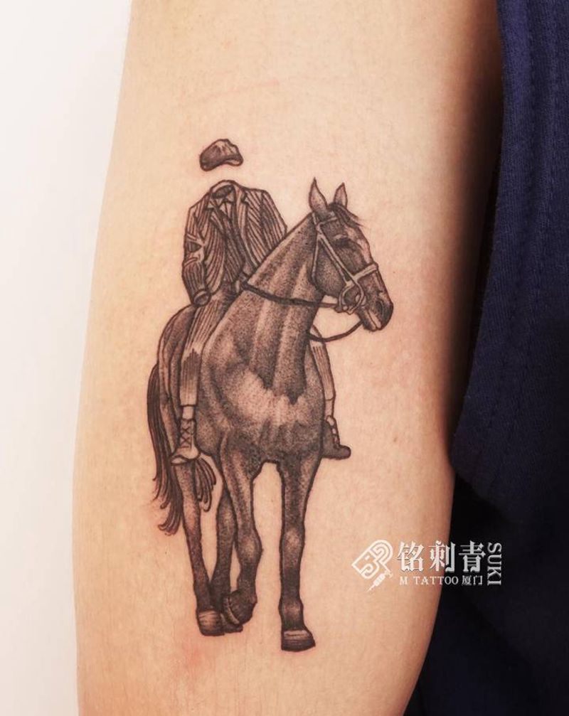 Shelby 谢尔比纹身图片_手臂点刺欧美纹身图案