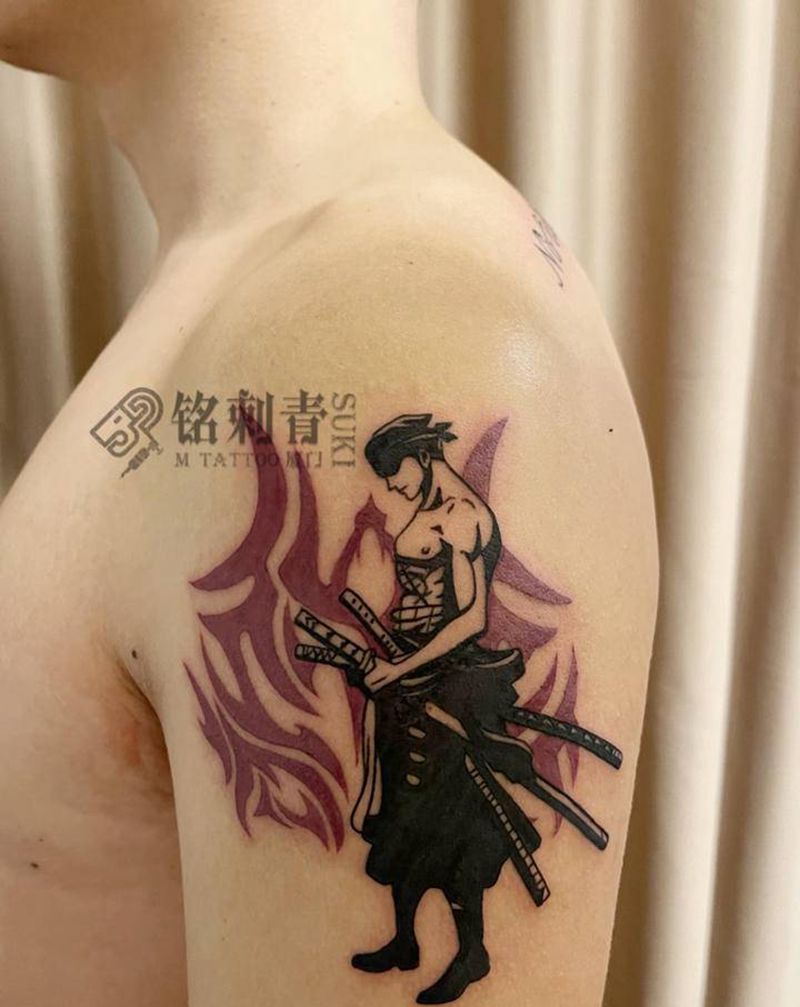 索伦纹身图片_手臂图腾纹身图案