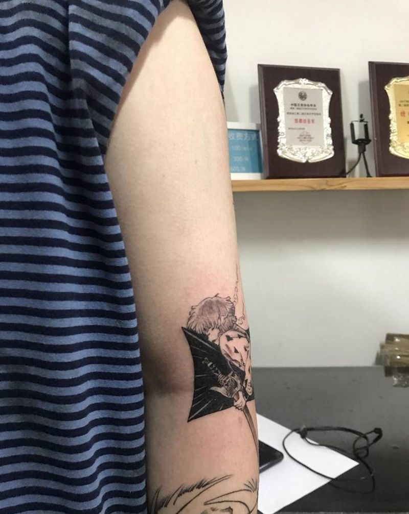 客带图纹身图片_手臂纹身图案