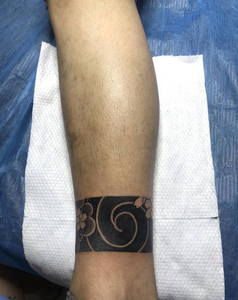 原创未完成纹身图片_脚部纹身图案