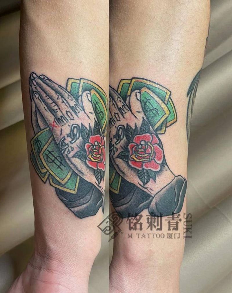 Oldschool纹身图片_手臂Old School纹身图案