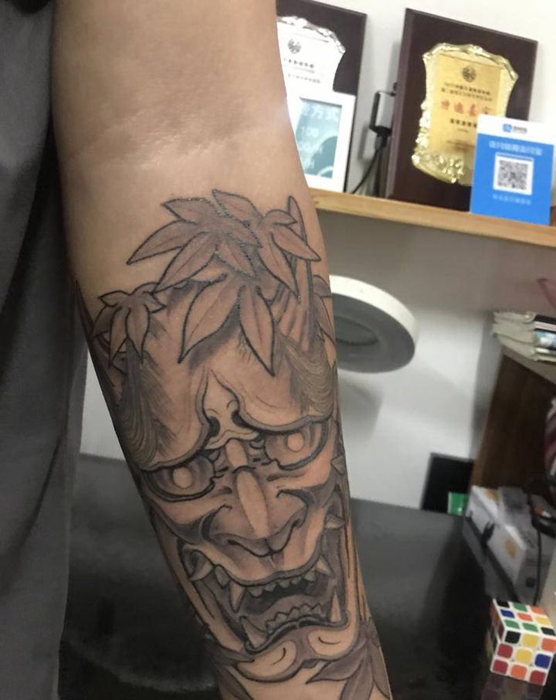 客选图纹身图片_手臂纹身图案