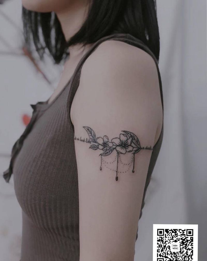 臂环纹身图片_手臂纹身图案