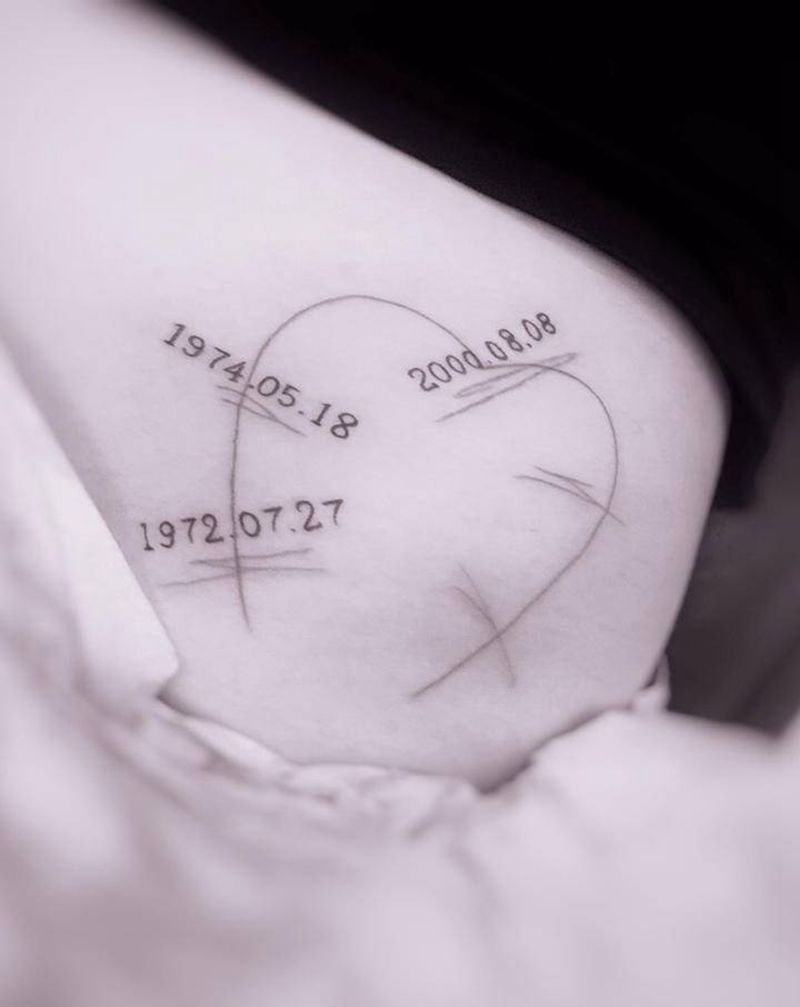 盒盒纹身图片_手部胸部新传统Old School纹身图案