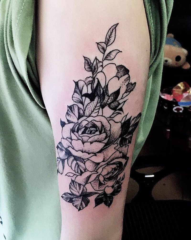 不可思议，纹完前男友立马求复合纹身图片_颈部新传统水墨纹身图案