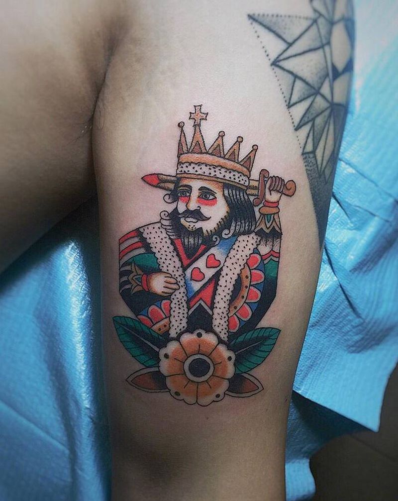 浮躁的心需要沉淀，否则一事无成纹身图片_肩部腰部欧美写实纹身图案