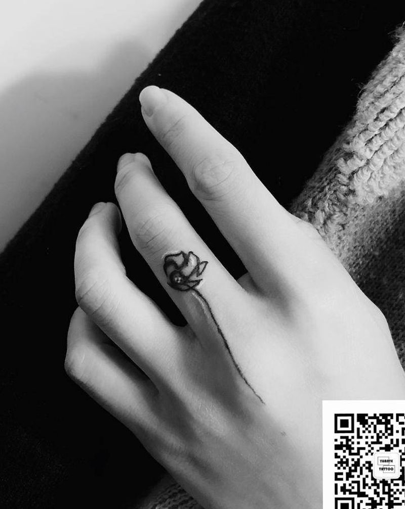 遮盖纹身图片_手部纹身图案