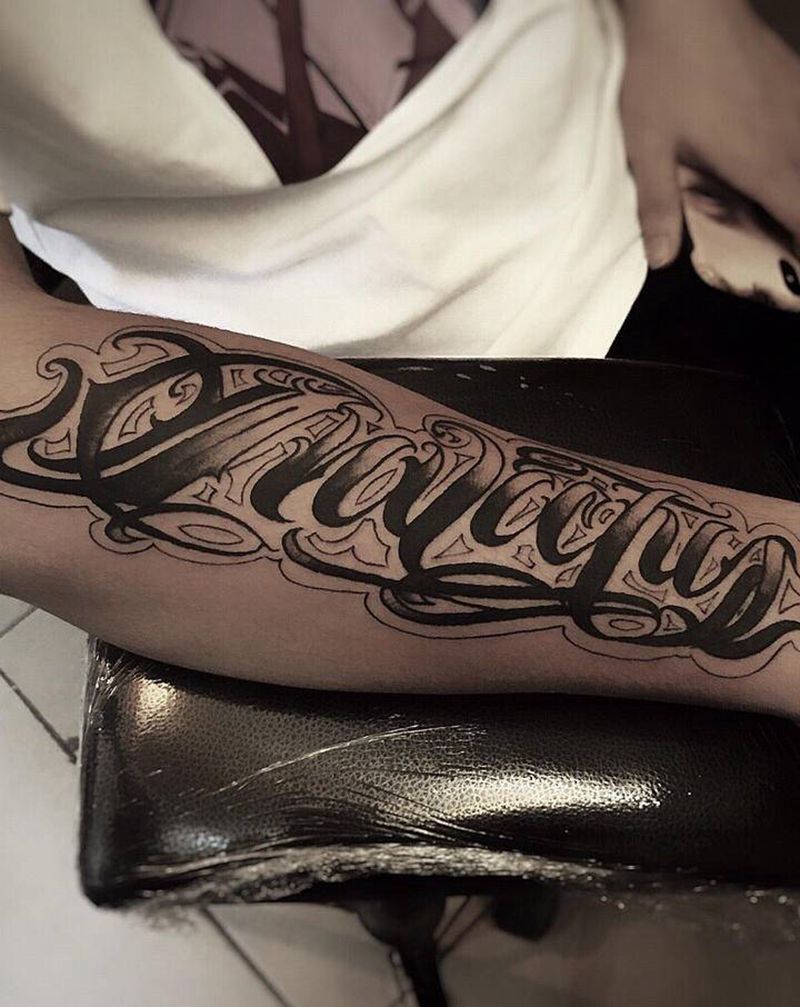 中国加油，厦门加油，来一波优惠纹身图片_颈部腿部New School图腾纹身图案