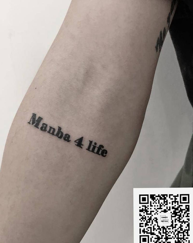 科比纹身图片_手部纹身图案