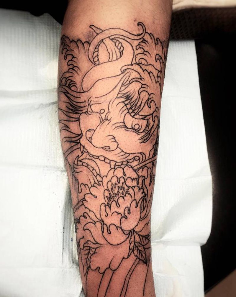 纹身需要勇气,做纹身需要耐心,纹身图片_颈部手部纹身图案