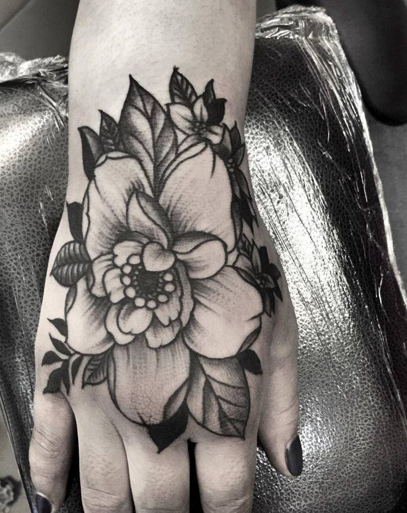 努力不一定成功,但是绝不会后悔纹身图片_臀部Old School老传统纹身图案