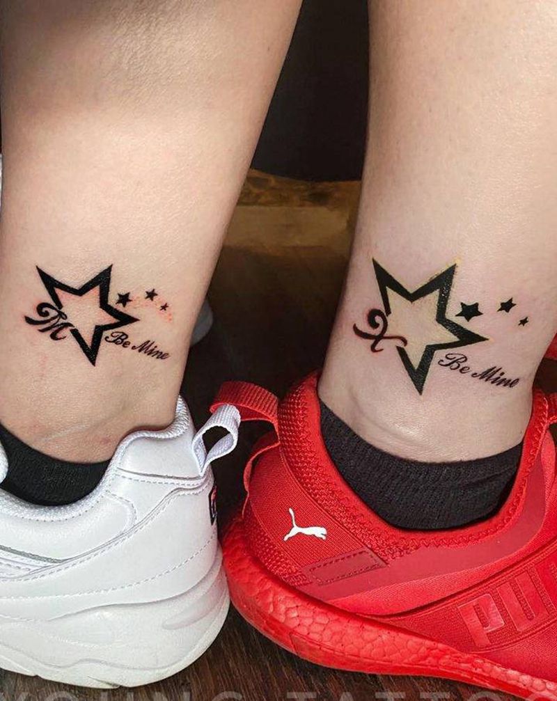 荧光纹身纹身图片_脚部图腾纹身图案