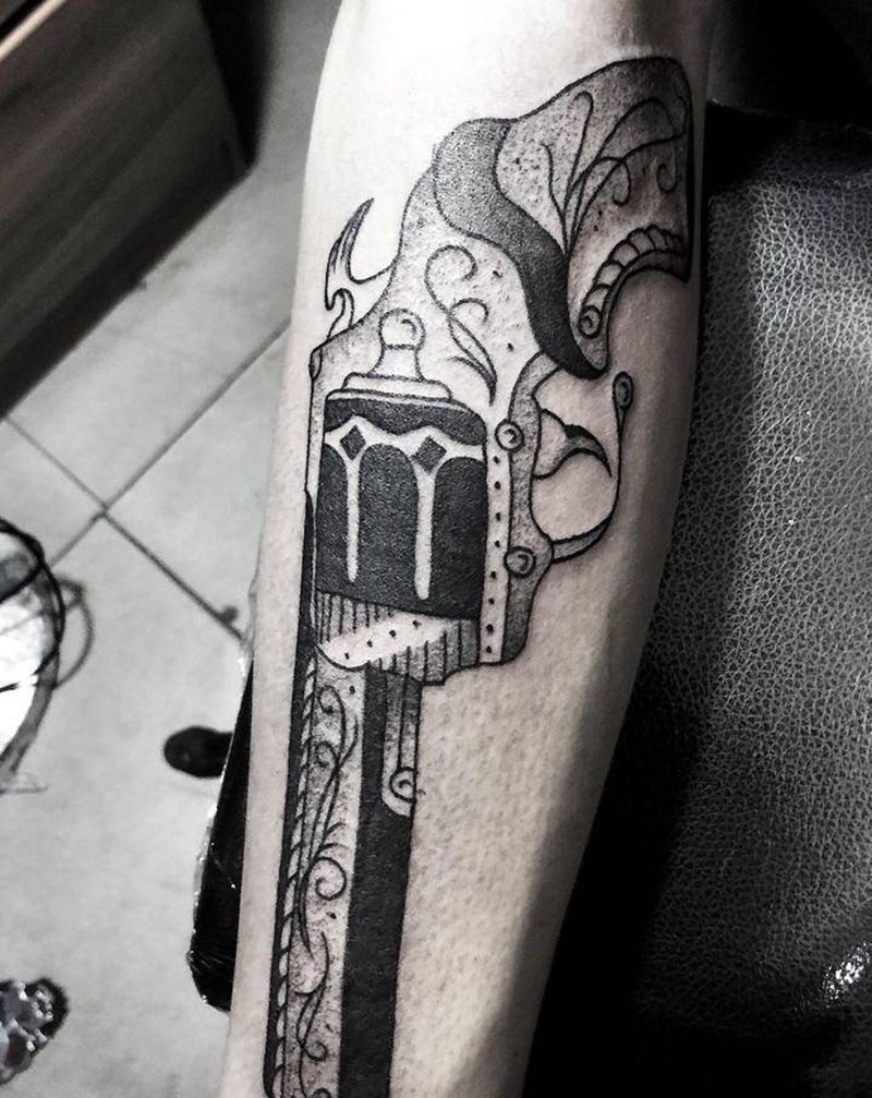 活动特价,别墨迹,干就完了纹身图片_颈部腿部New School水彩纹身图案