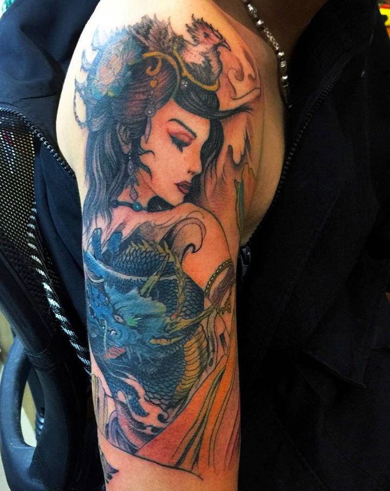 好看就完事了,特价不墨迹,不积纹身图片_肩部颈部Old School纹身图案