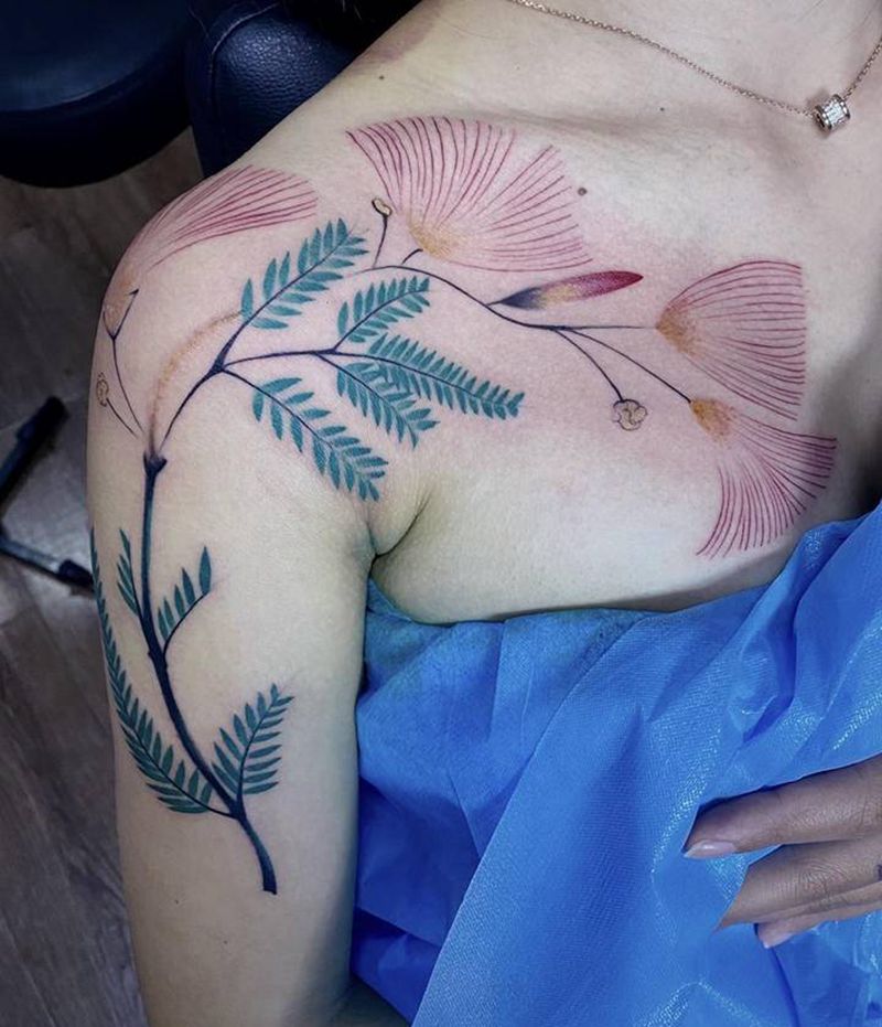 植物纹身图片_手臂纹身图案