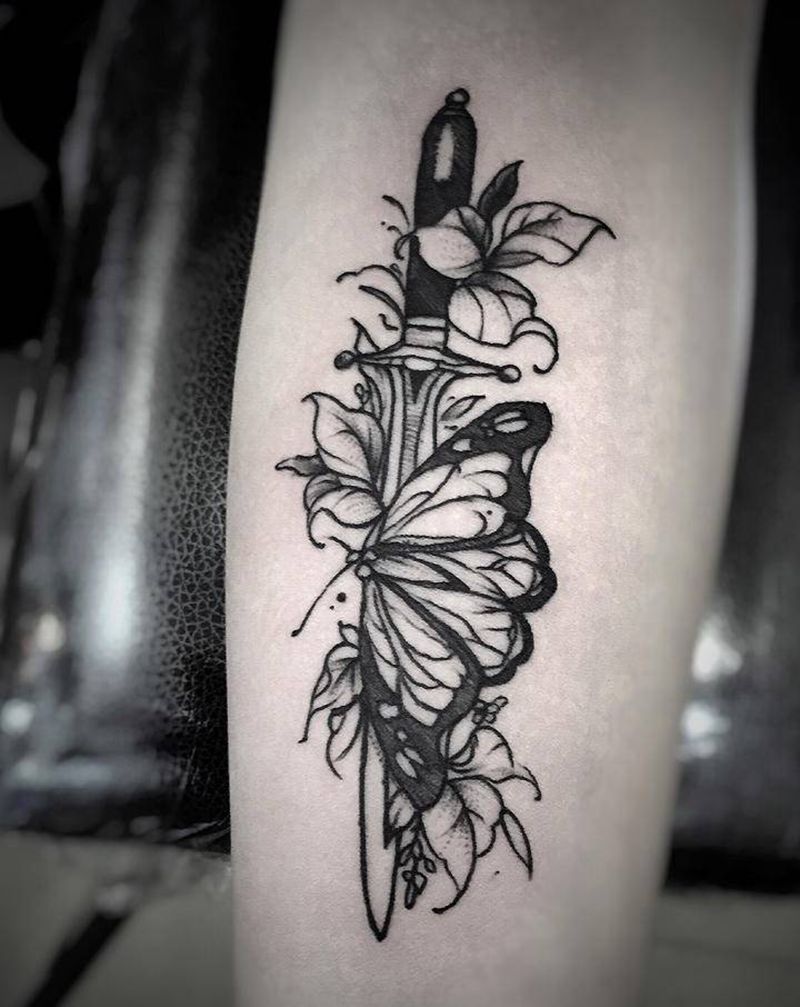 纹身特价只需一个理由，我愿意，纹身图片_腰部New School纹身图案