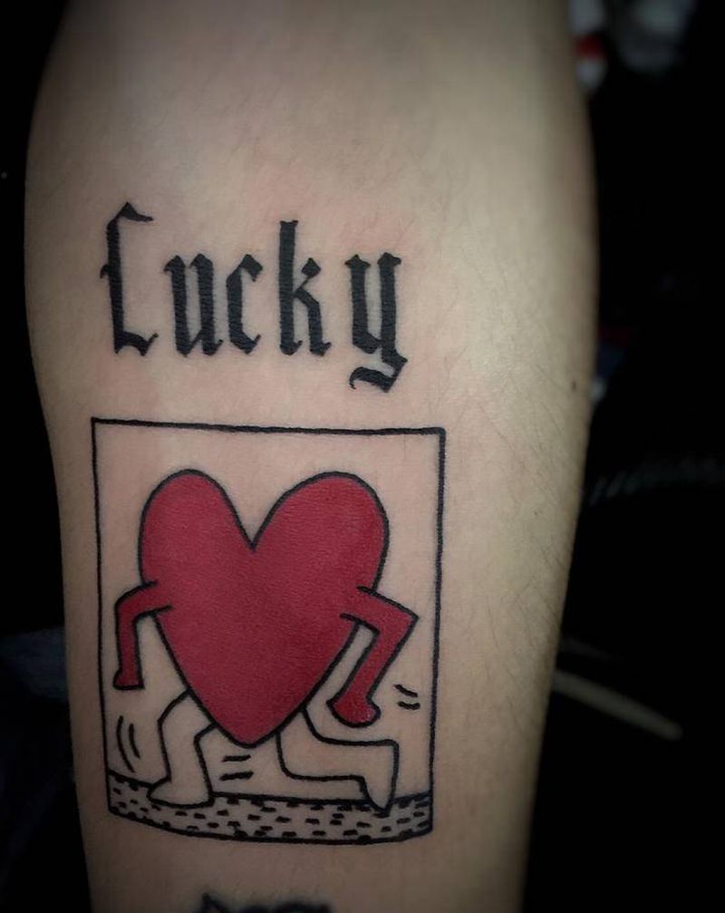 特价，不墨迹纹身图片_颈部腿部New School纹身图案