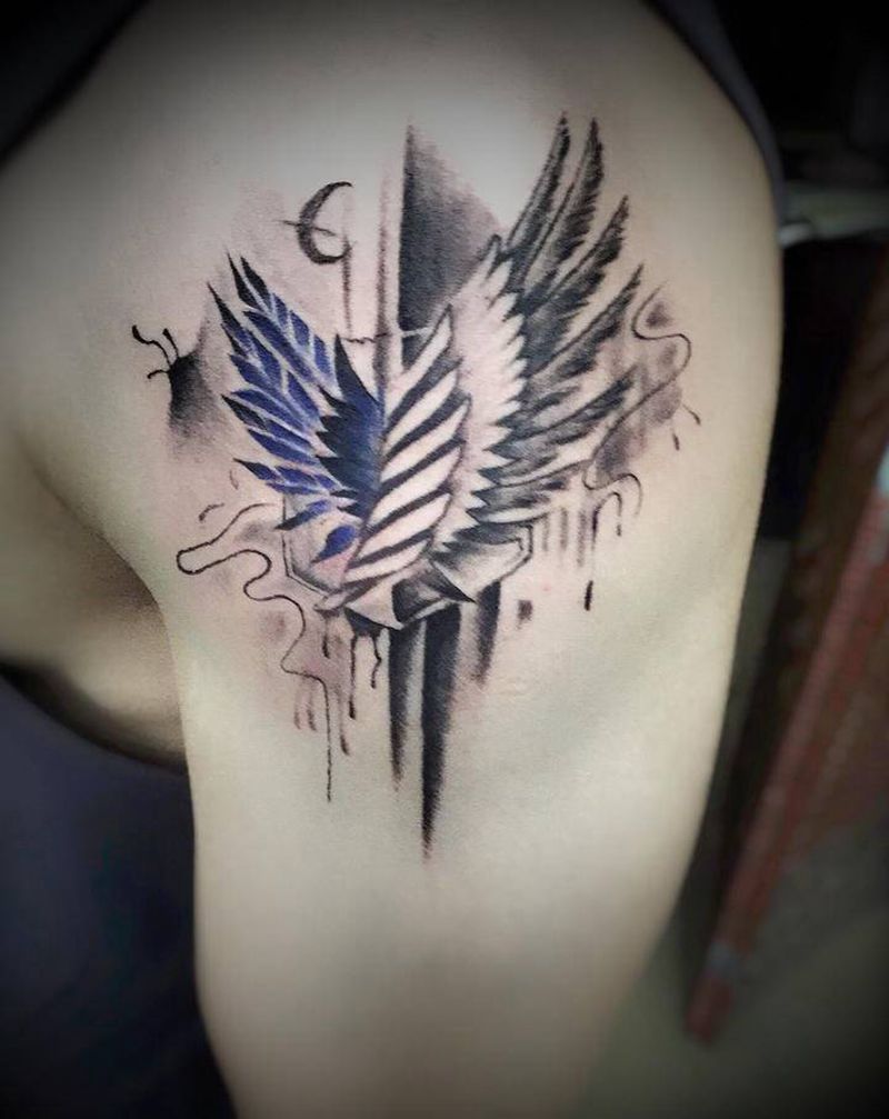 纹身只收材料费纹身图片_脚部手部新传统纹身图案