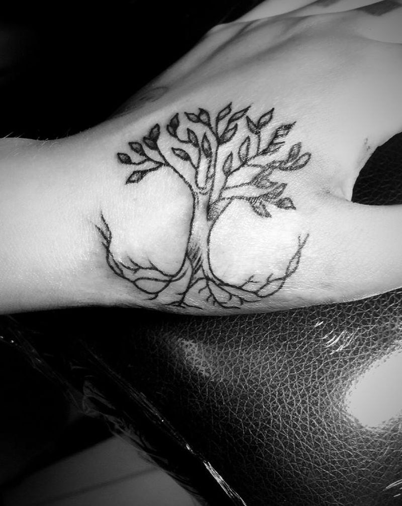 工作这么多年，我保持初心，纹身纹身图片_腹部New School点刺纹身图案