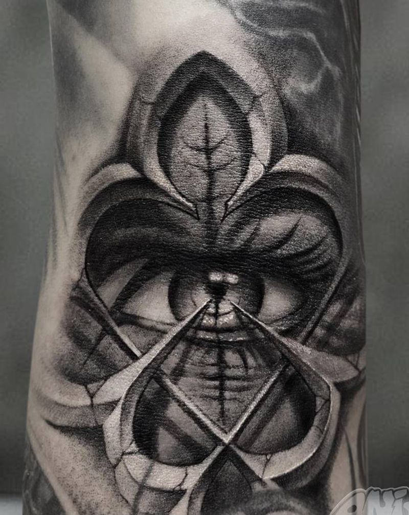 全知之眼纹身图片_手臂欧美写实纹身图案