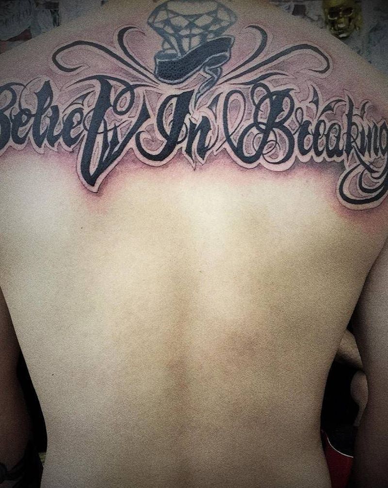 简单遮盖纹身图片_手部背部New School新传统纹身图案