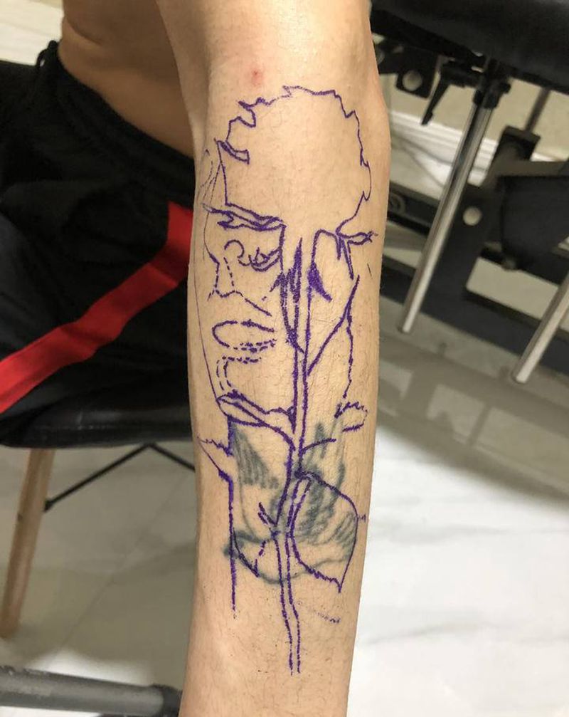 遮盖纹身图片_手臂纹身图案