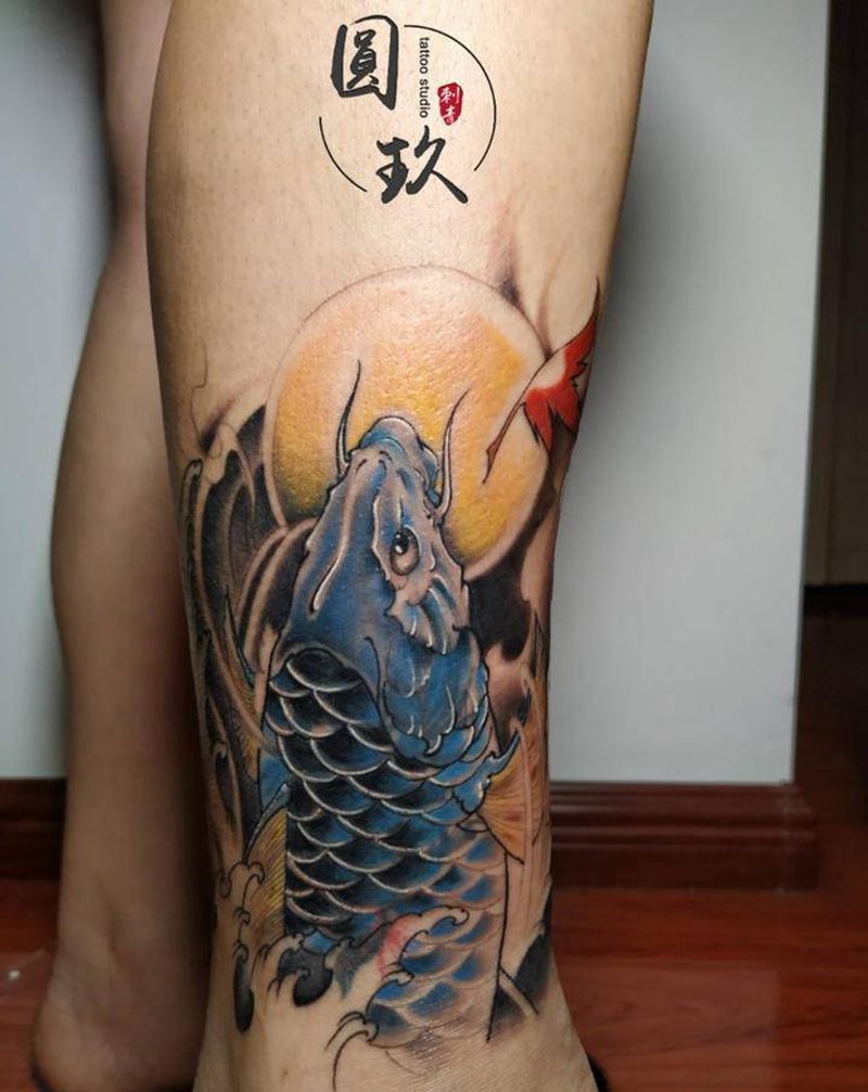 遮盖就旧纹身纹身图片_脚部新传统纹身图案