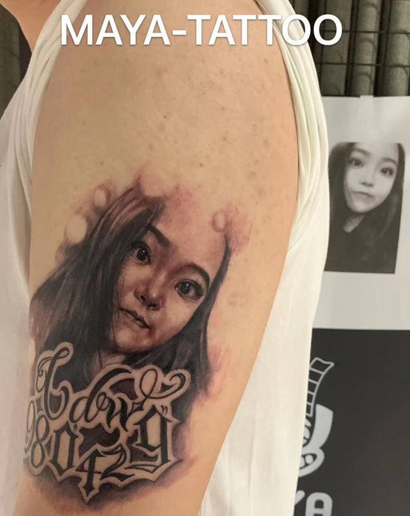 .纹身图片_手部手臂欧美写实纹身图案