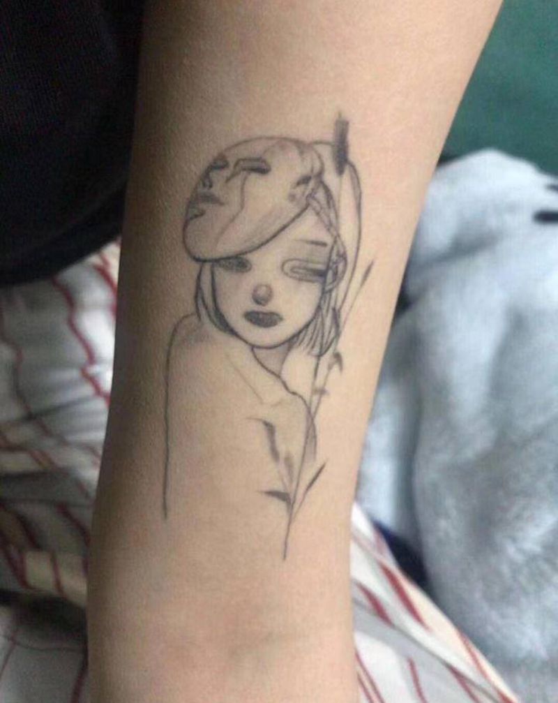 旧图修改纹身图片_手臂纹身图案